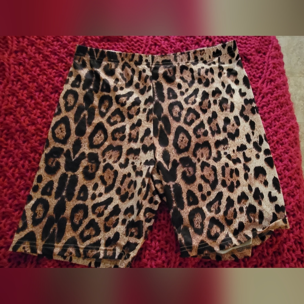 Seeing Animal Print Shorts
